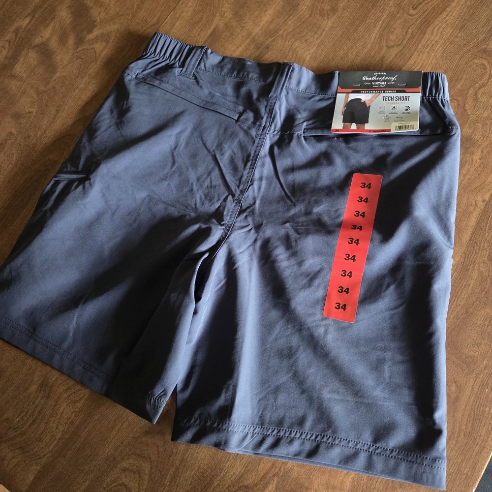 Weatherproof Men's Blue Tech Shorts